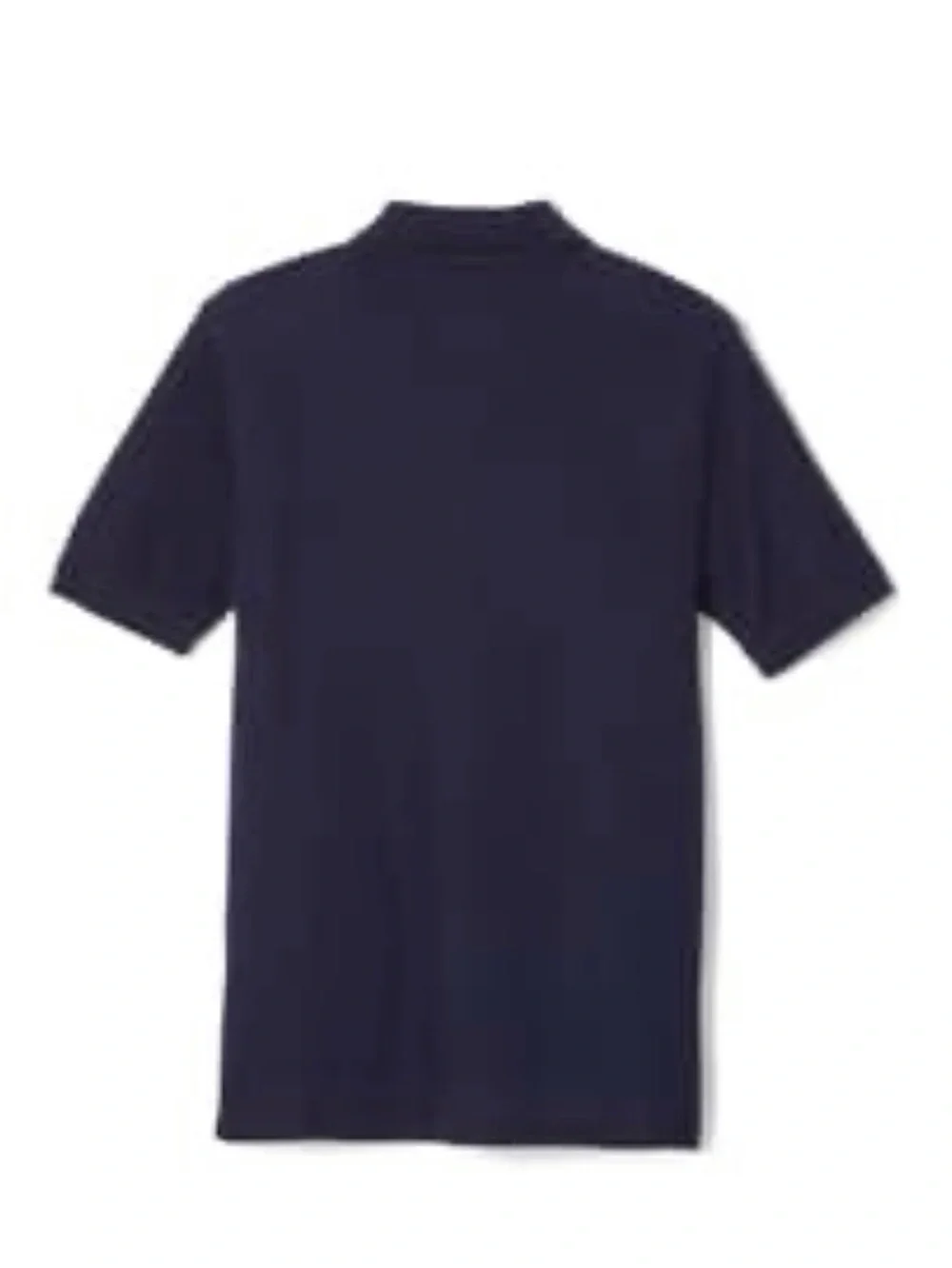 French Toast Navy Polo Shirt with Three-Button Placket boys size 8